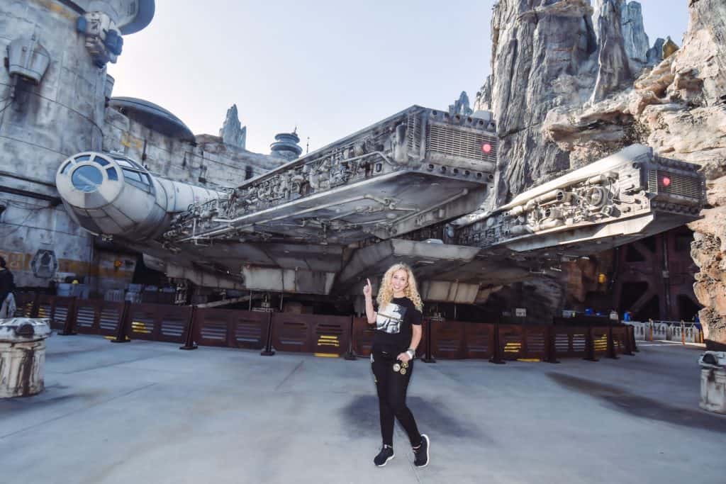 Star Wars Galaxy’s Edge millennium Falcon