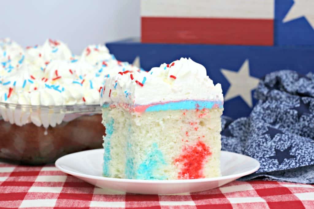 4th of July Poke Cake Recipe