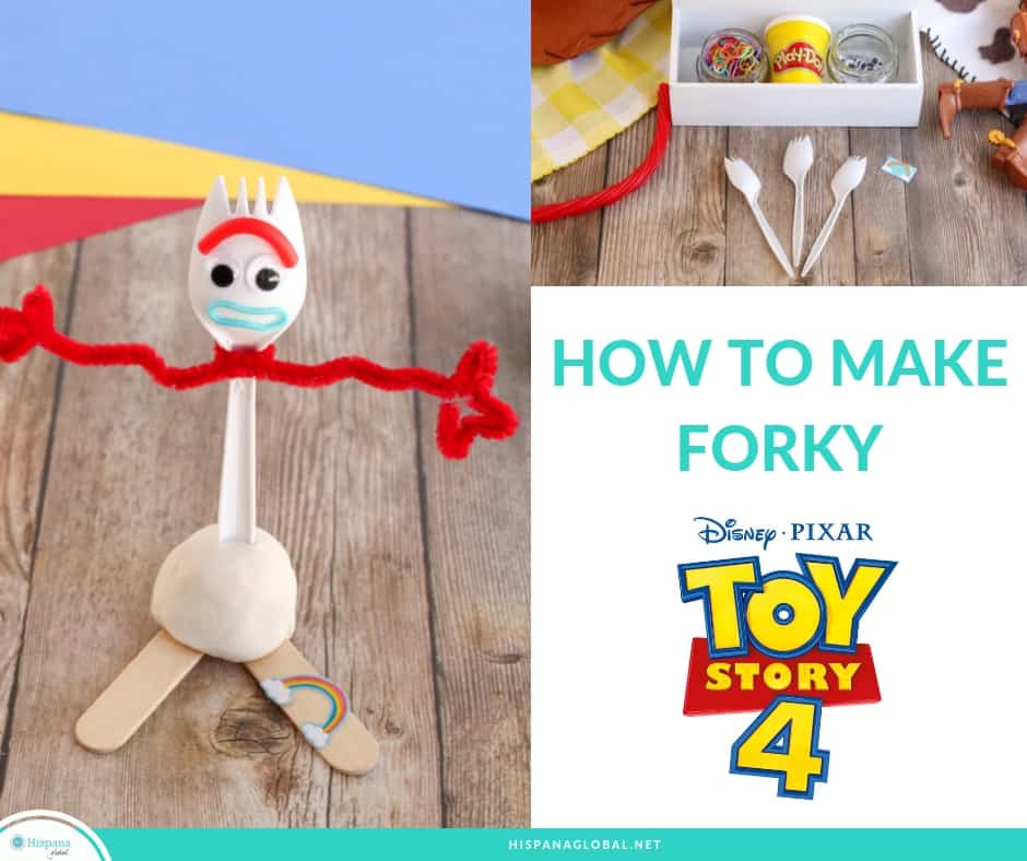 How to make Forky from Toy Story 4