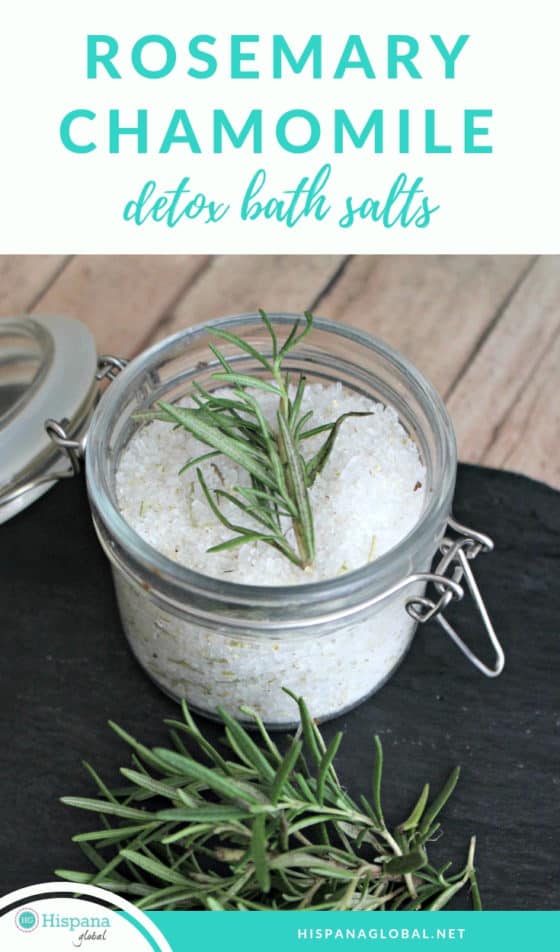 How To Make Rosemary Chamomile Detox Bath Salts - Hispana Global