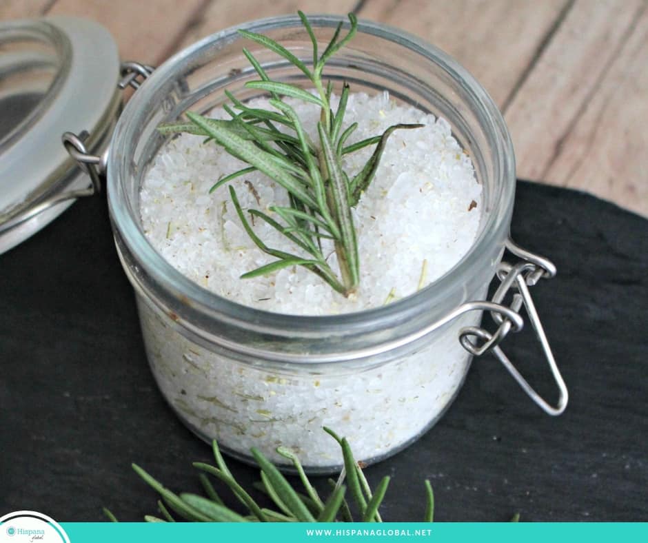 How to make Rosemary Chamomile Bath Salts