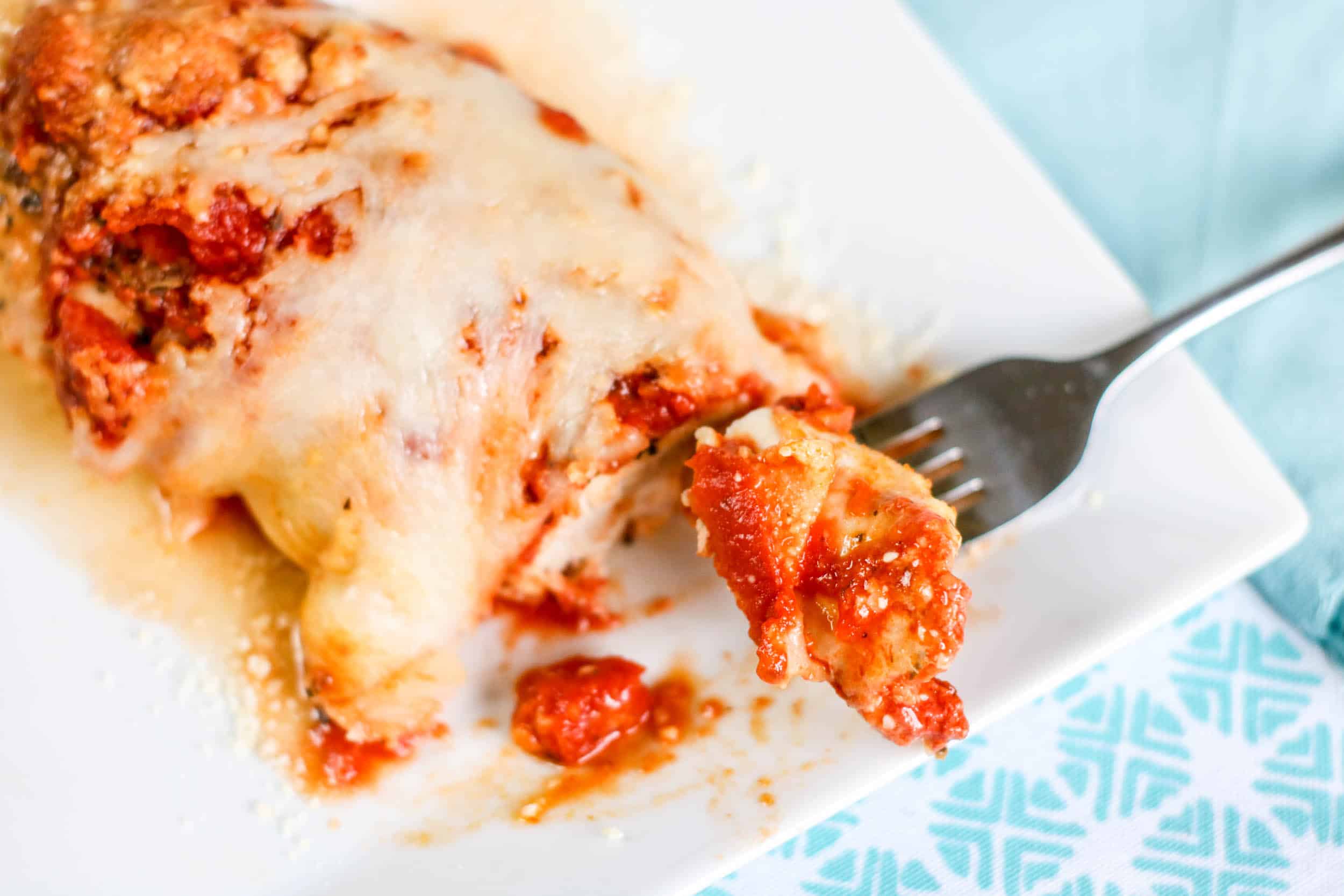 The easiest ever chicken Parmesan recipe