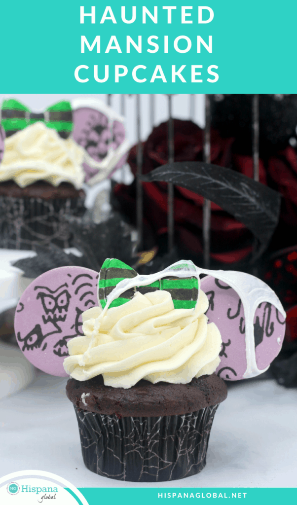 How to make Haunted Mansion cupcakes