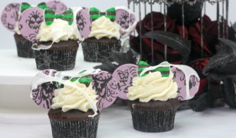 How to make Haunted Mansion cupcakes