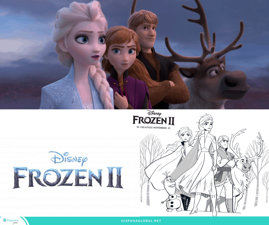 Frozen 2 free coloring sheets