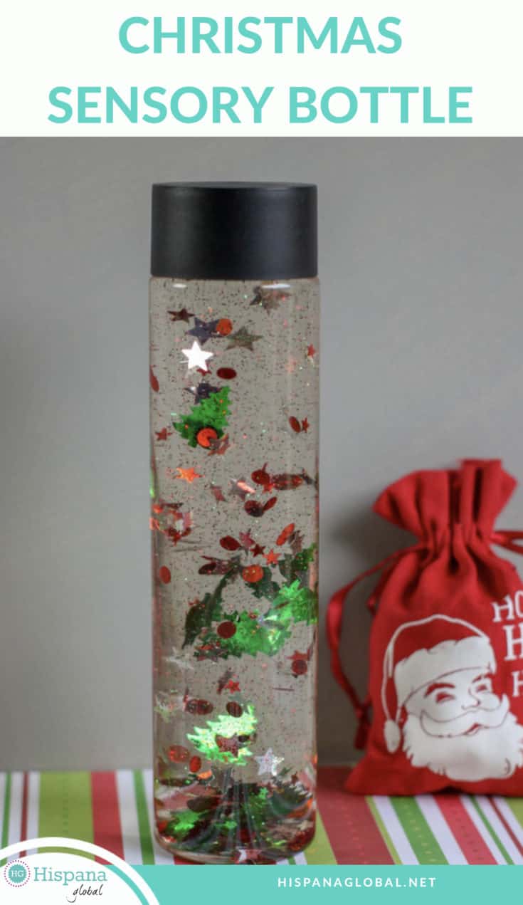 Fun craft: how to make a Christmas sensory bottle - Hispana Global