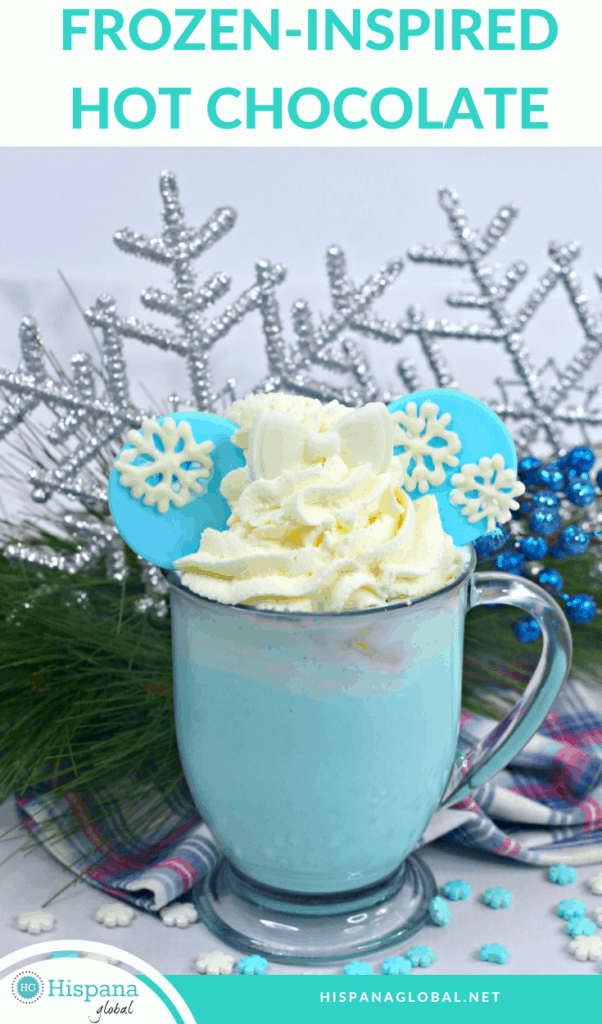 Before you step into the unknown or decide the cold never bothered you anyway, make this delicious Frozen 2-inspired hot chocolate to warm your soul.