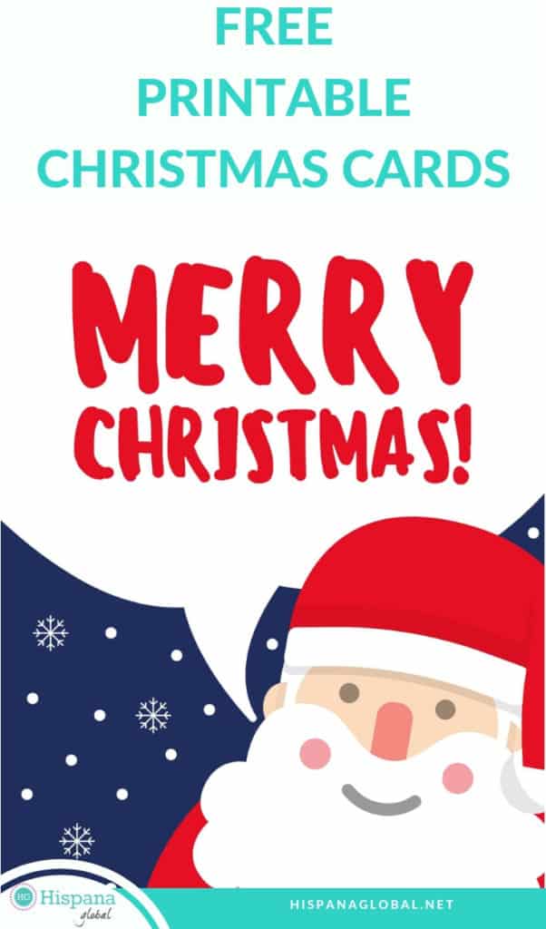 Printable free Christmas cards