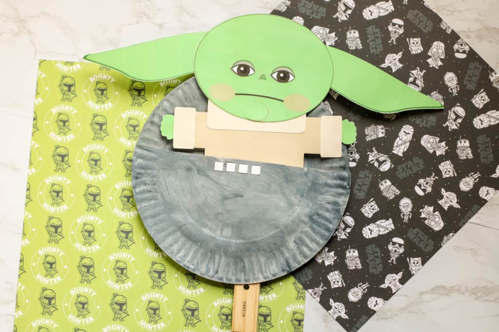 How to make an adorable Baby Yoda puppet inspired by The Child on The Mandalorian.