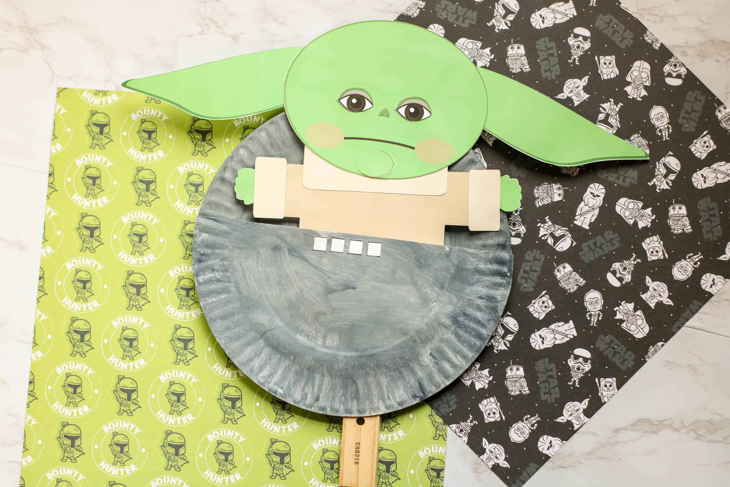 How to make a Baby Yoda puppet