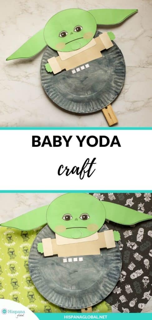 How to make an adorable Baby Yoda puppet inspired by The Child on The Mandalorian.This craft is very easy to make and it's a great activity to do with your kids.
