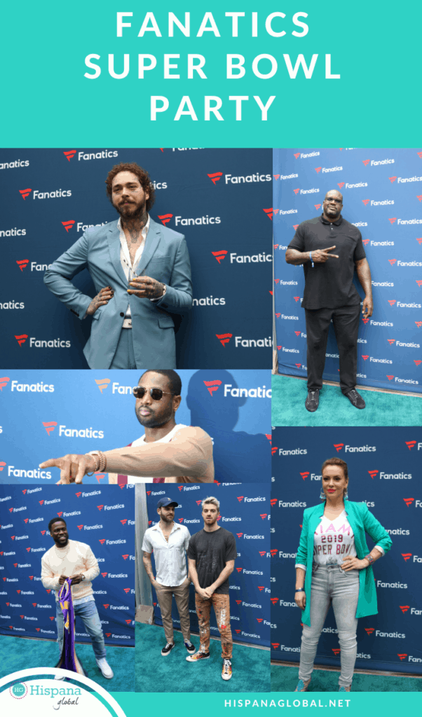 Photos from the starstudded red carpet at the Fanatics Super Bowl