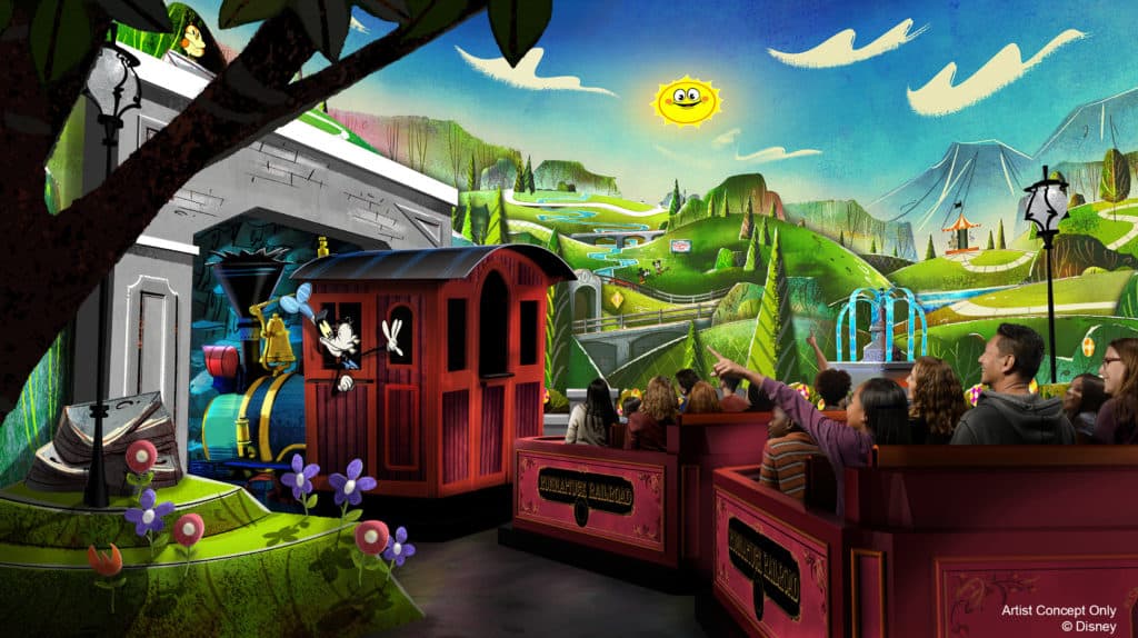 Mickey and Minnie’s Runaway Railway opens at Disney’s Hollywood Studios at Walt Disney Resort on March 4. We interviewed Disney Imagineer Charita Carter to get as many details as we could.