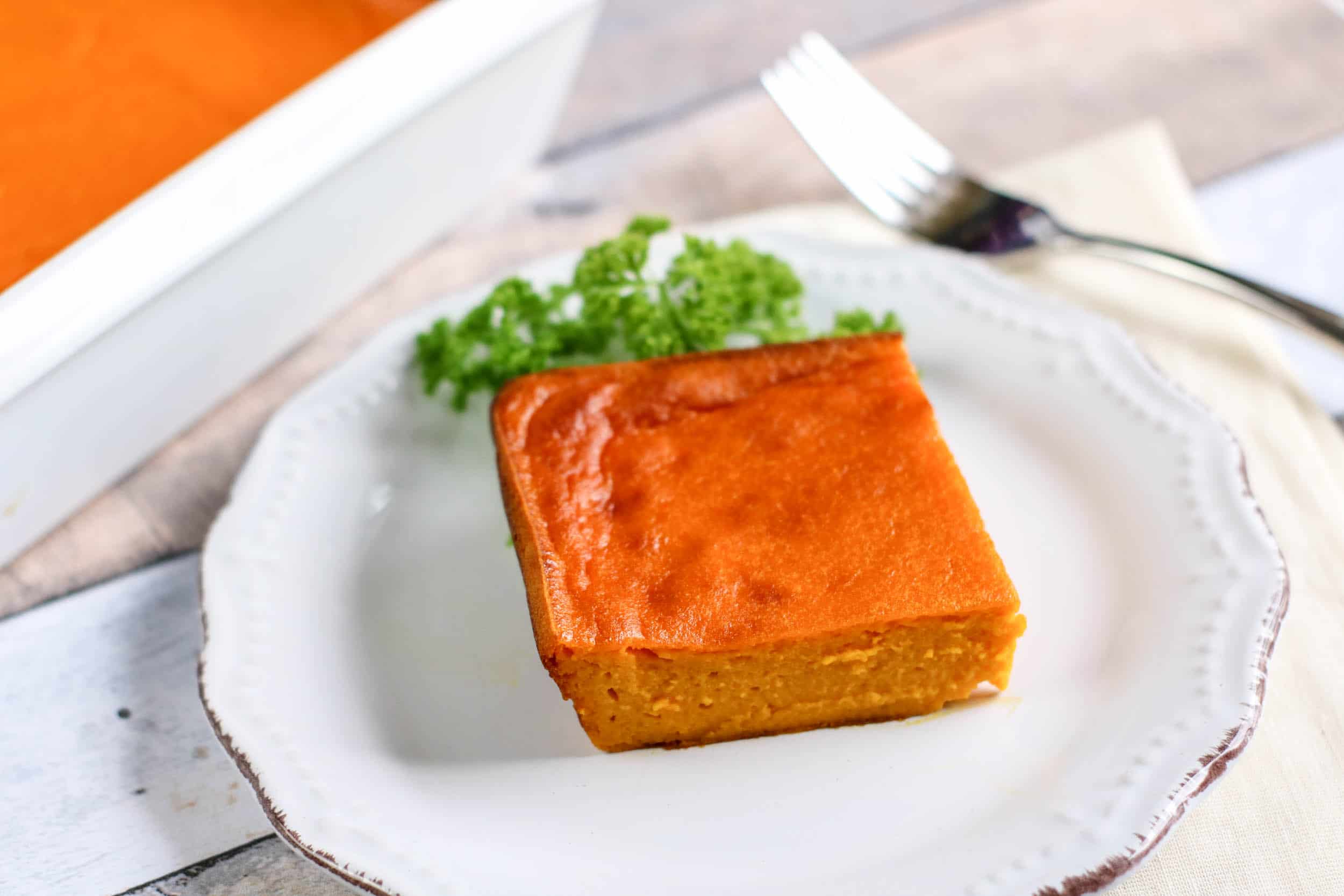 Easy side dish: the best carrot souffle recipe