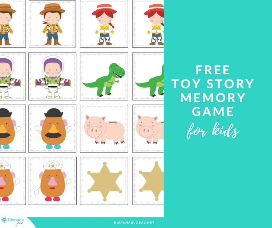 Free Toy Story Memory Game Printable Inspired By Pixar