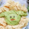 Star Wars fans love The Mandalorian and this Baby Yoda guacamole will totally delight them, whether for May 4th or any other day. Make this platter in just minutes!