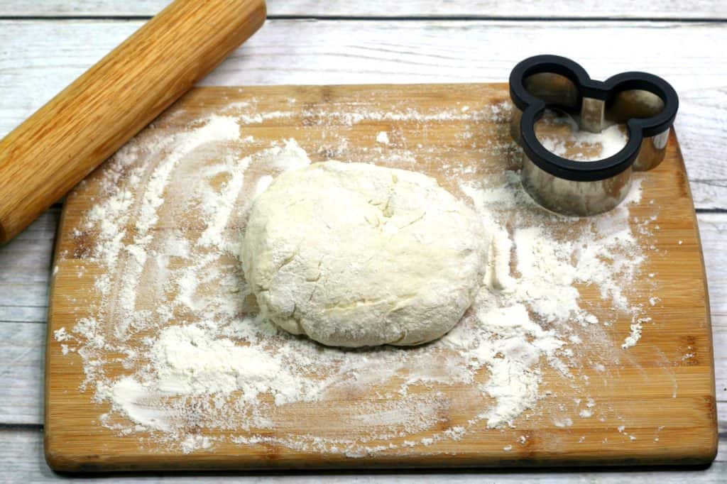 This delicious recipe shows you how to make homemade Mickey Mouse beignets. They are so good!