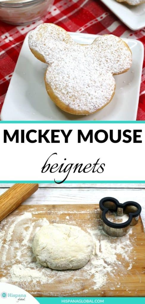 This delicious recipe shows you how to make homemade Mickey Mouse beignets. They are so good!
