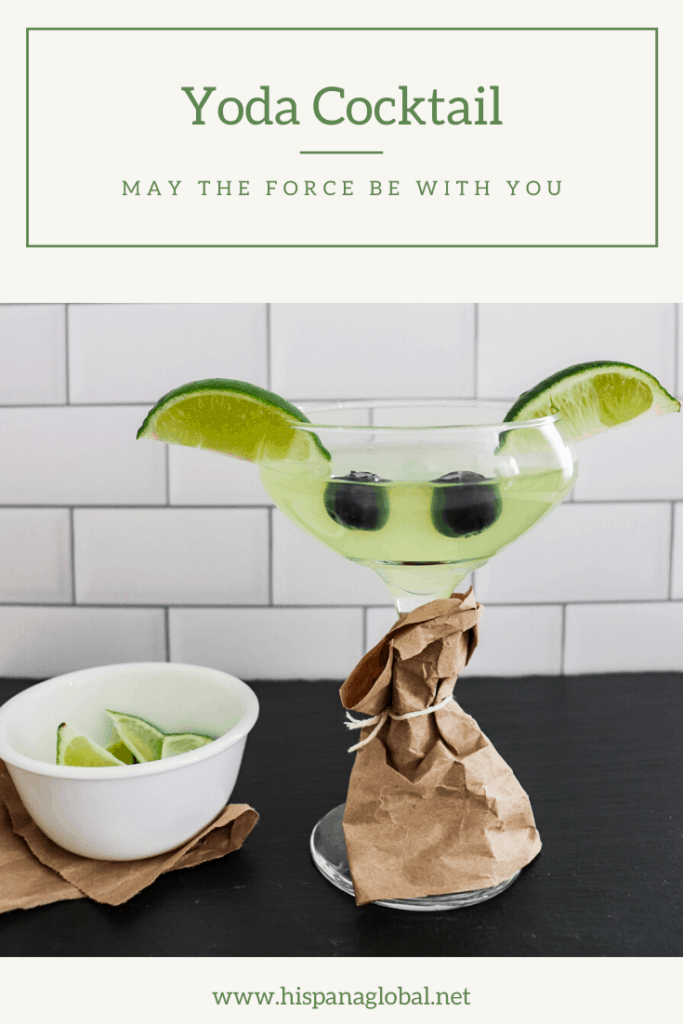 Learn how to make the perfect drink for Star Wars fans and to celebrate May the 4th: a Yoda cocktail. You can also turn it into a mocktail.