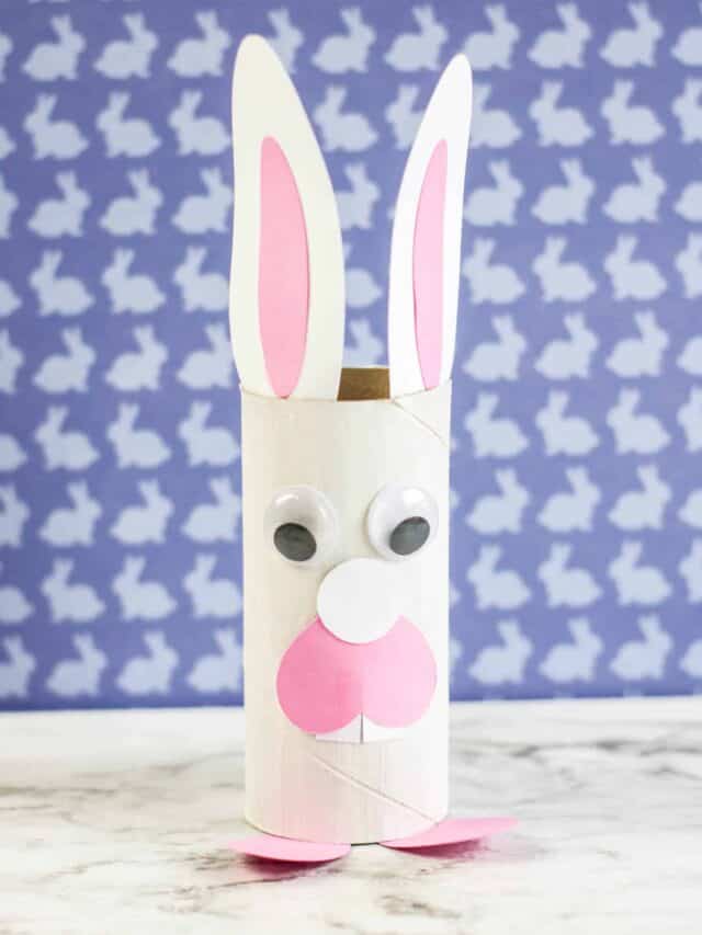 DIY Toilet Paper Roll Bunny - Hispana Global