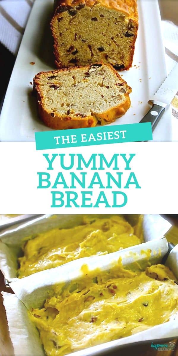 This easy banana bread recipe is so easy to make that your kids can help you. It's so good! 