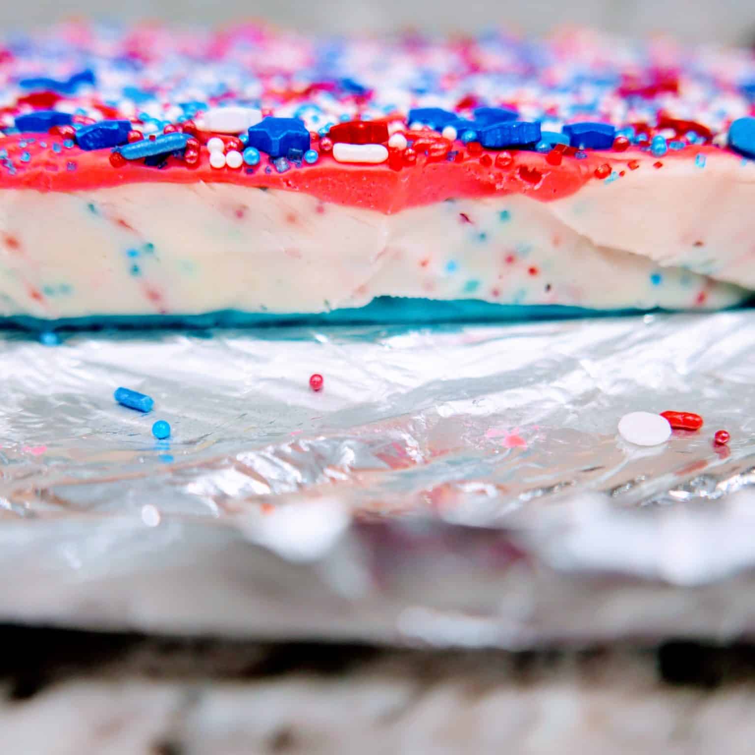 Red, White, and Blue Homemade Fudge Recipe - Hispana Global