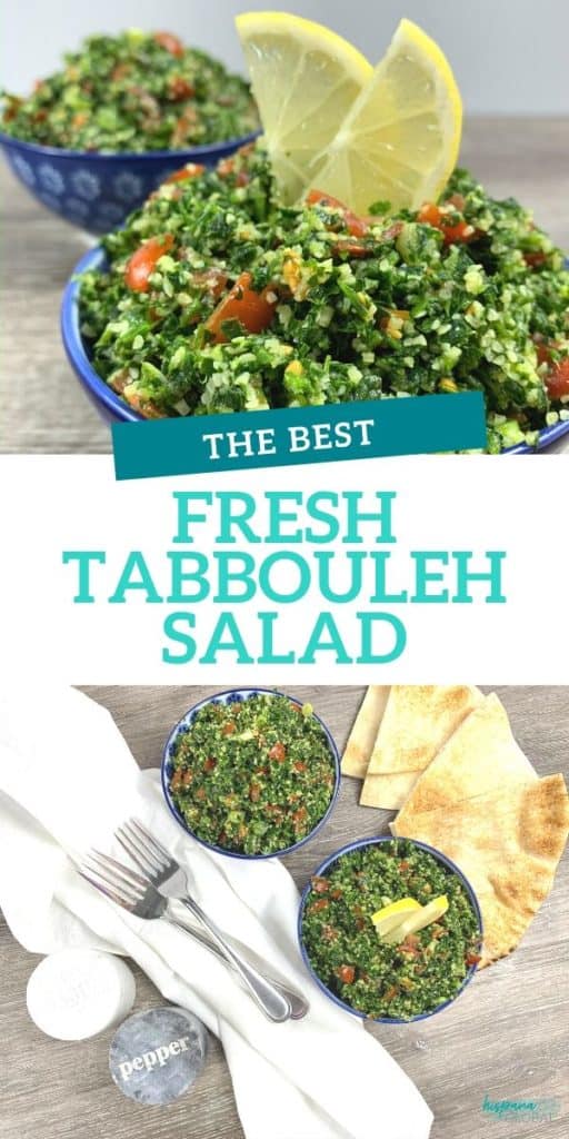 The best and easiest fresh tabbouleh salad recipe