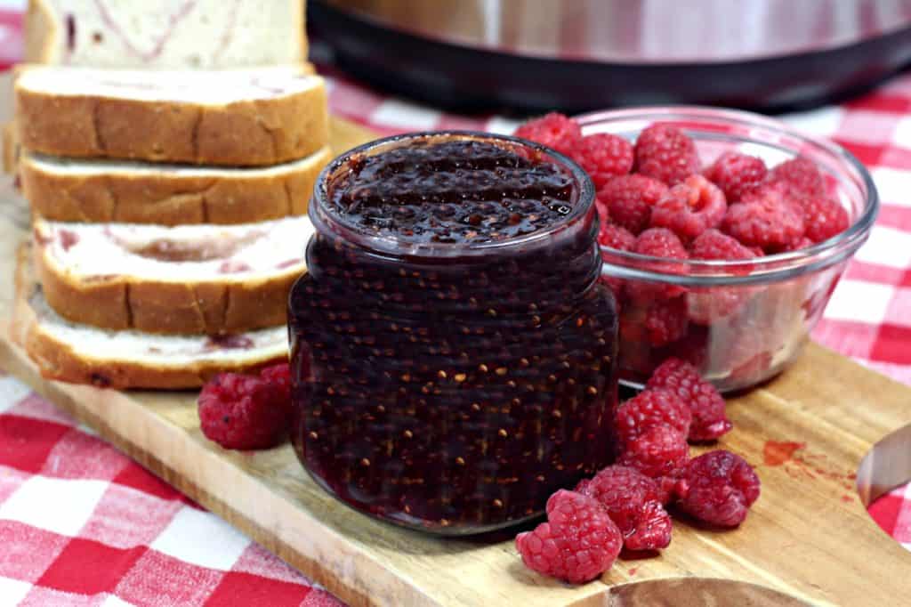Raspberry Chipotle jam process