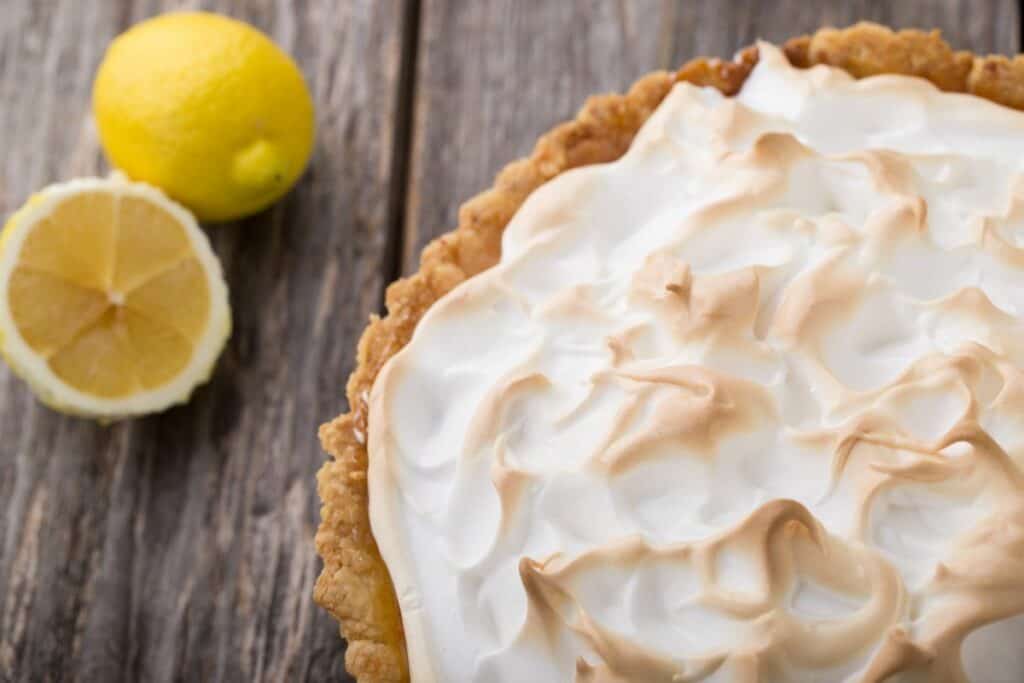 Summertime is the perfect time for a refreshingly cool slice of this 3 ingredient creamy Meyer lemon pie. No baking required!