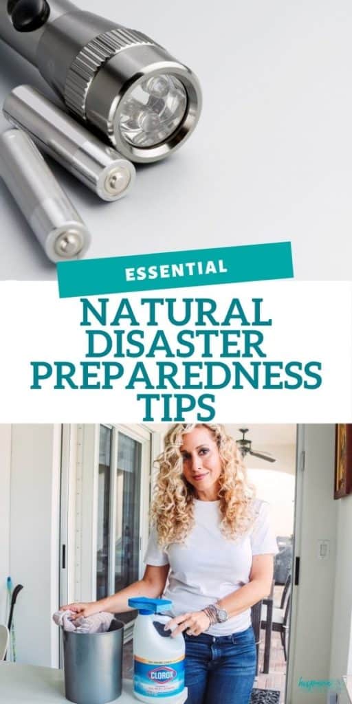 #sponsored by #clorox Learn how to prepare for a natural disaster, especially hurricanes and tropical storms. Emergency preparedness is all the more important amidst the COVID-19 pandemic and these tips can help you be ready and keep your family safe.