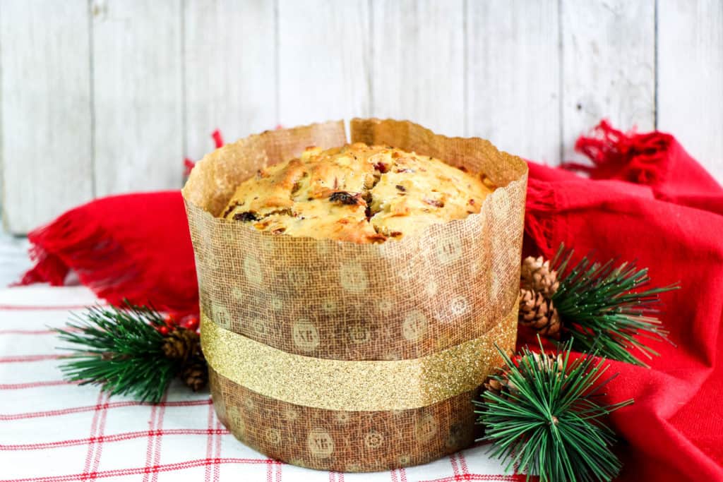 Panettone or Christmas bread is a yummy holiday tradition. Learn how to bake it at home. It's a delicious homemade gift!