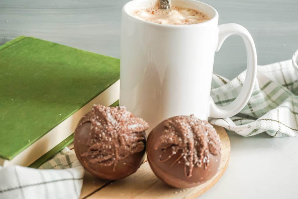 Looking for the most decadent hot chocolate bombs? These Nutella hot cocoa bombs are simply THE Best. Watch the video to learn the process step by step.