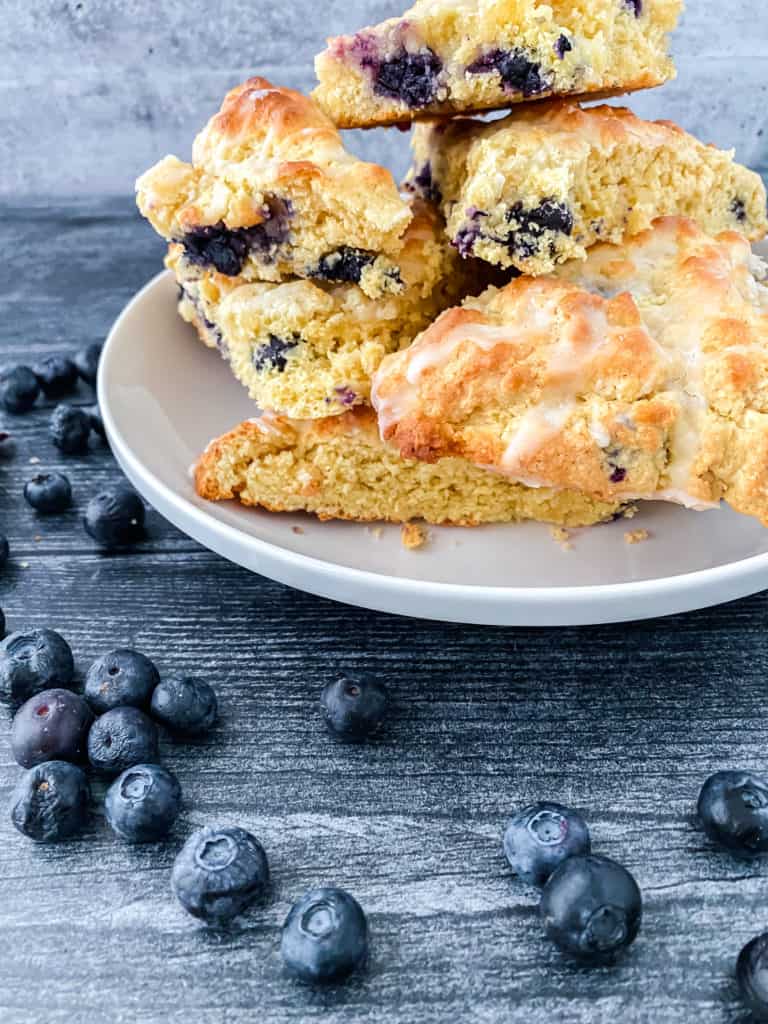 These gluten-free lemon blueberry scones are simply the best, even if you are not celiac or don’t need to avoid gluten. 