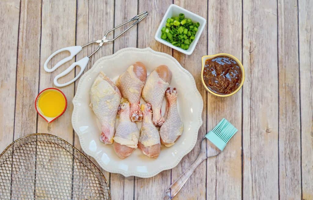 Serve up these Air Fryer Teriyaki Chicken Drumsticks for dinner tonight. Teriyaki drumsticks are loaded with flavor—a four ingredients dinner.