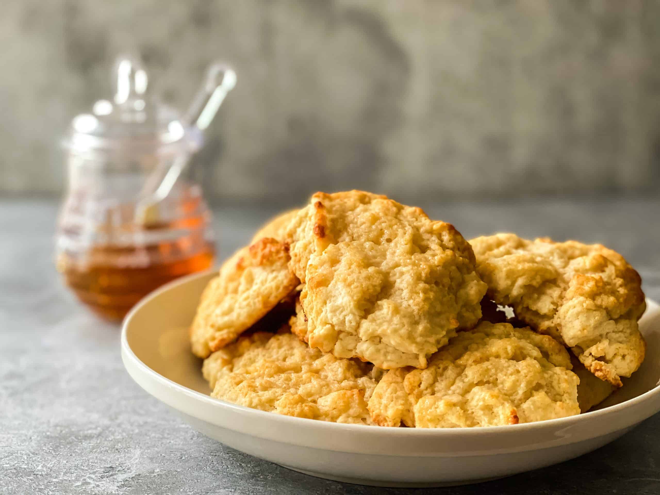 Flaky and delicious homemade honey butter biscuits