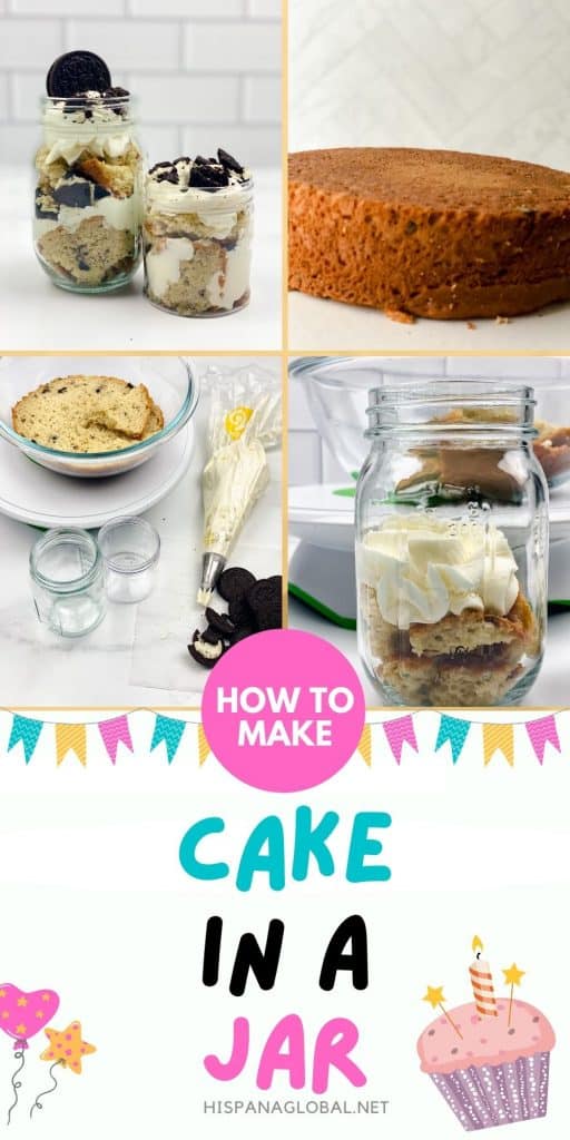 Learn how to make a yummy cake in a jar with this easy tutorial. It's a great gift, too.