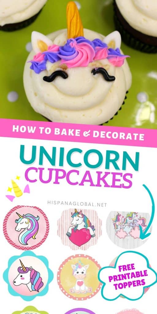 Unicorn cupcakes