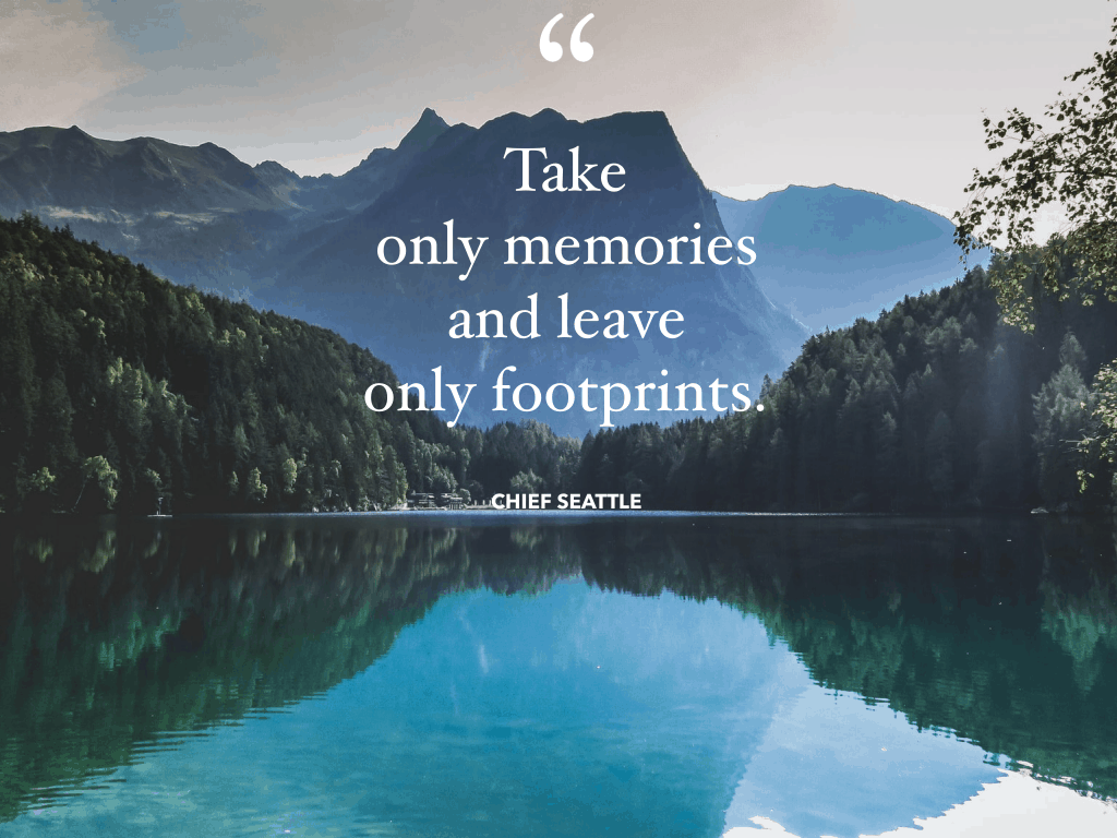 Chief Seattle travel quote