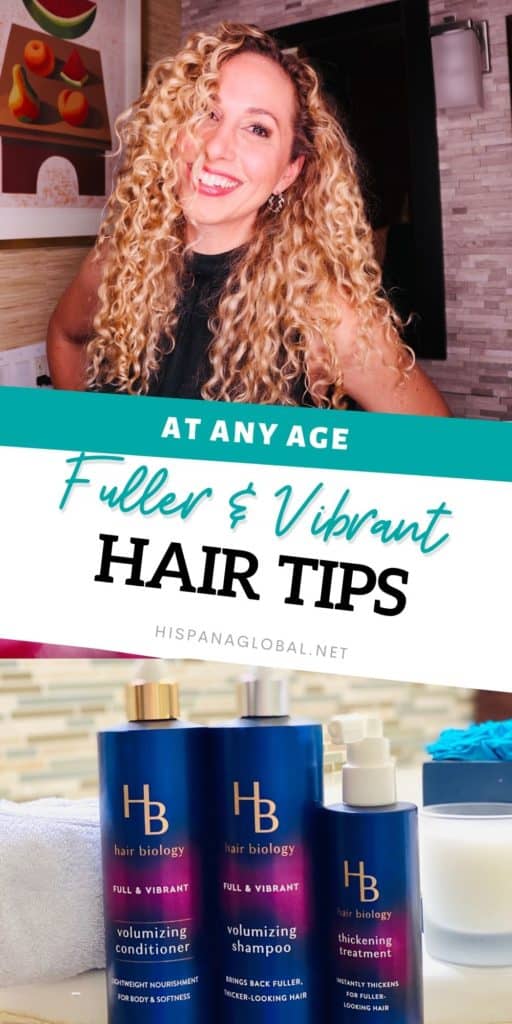 As we get older, our hair can start thinning out. Switch up our hair care routine and learn the top 7 tips for fuller and more vibrant hair.