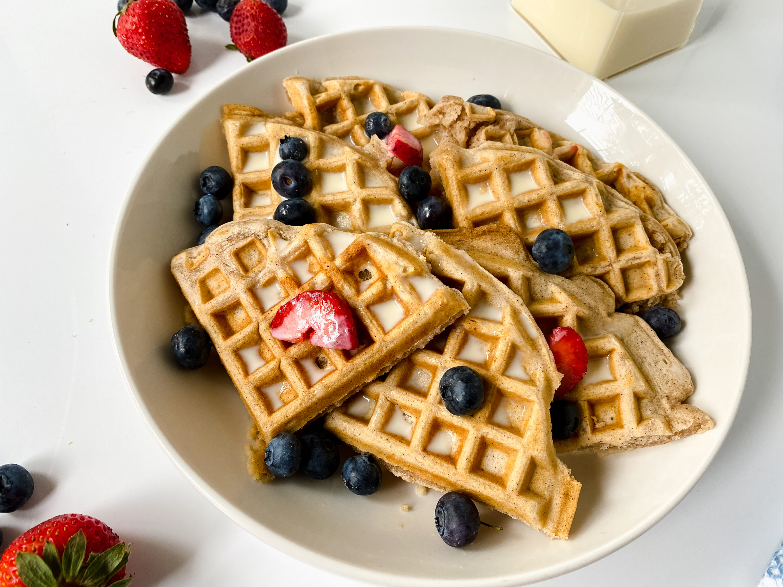 Perfect for Brunch: Mouthwatering Tres Leches Waffles