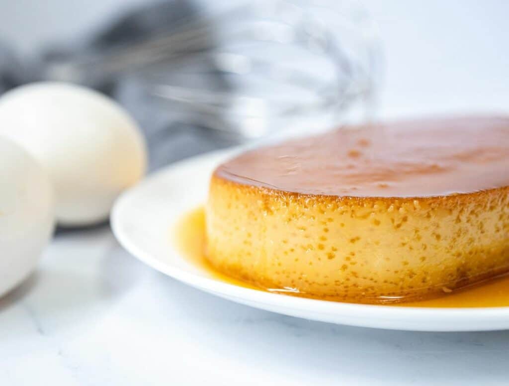 This dulce de leche flan recipe is so easy and delicious. It's also a great gluten-free dessert.