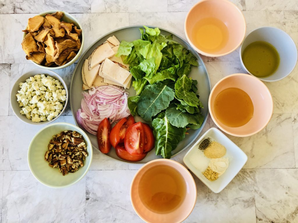 Fuji Apple Salad Ingredients