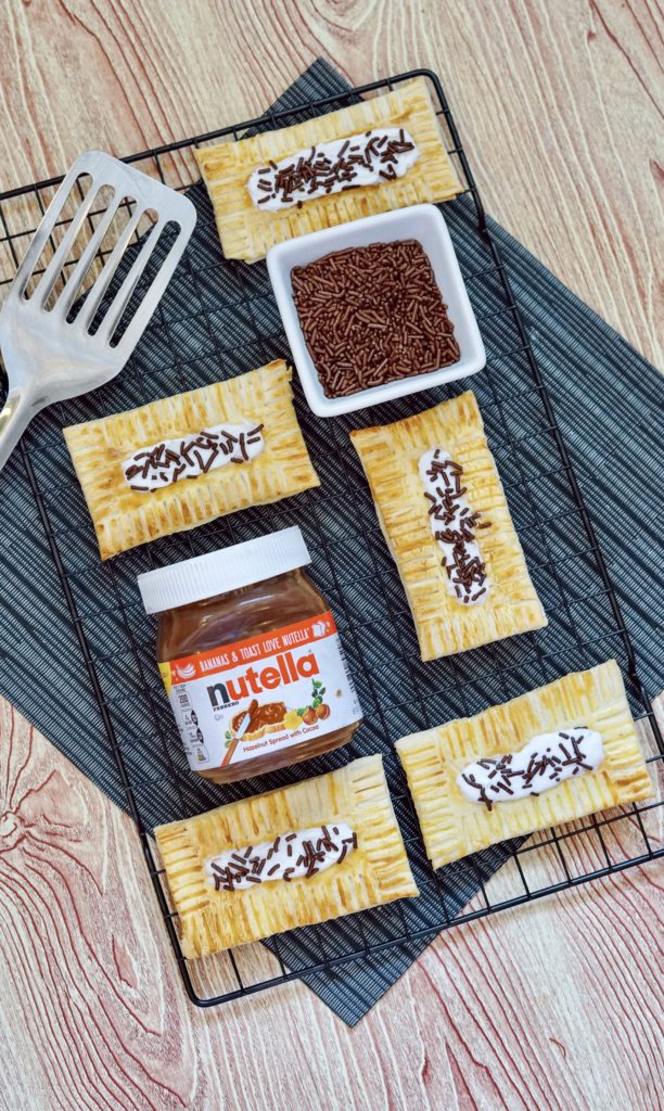 Making Nutella breakfast pastries in the air fryer is so easy, you can whip up a batch for yourself or your whole family in just 20 minutes.