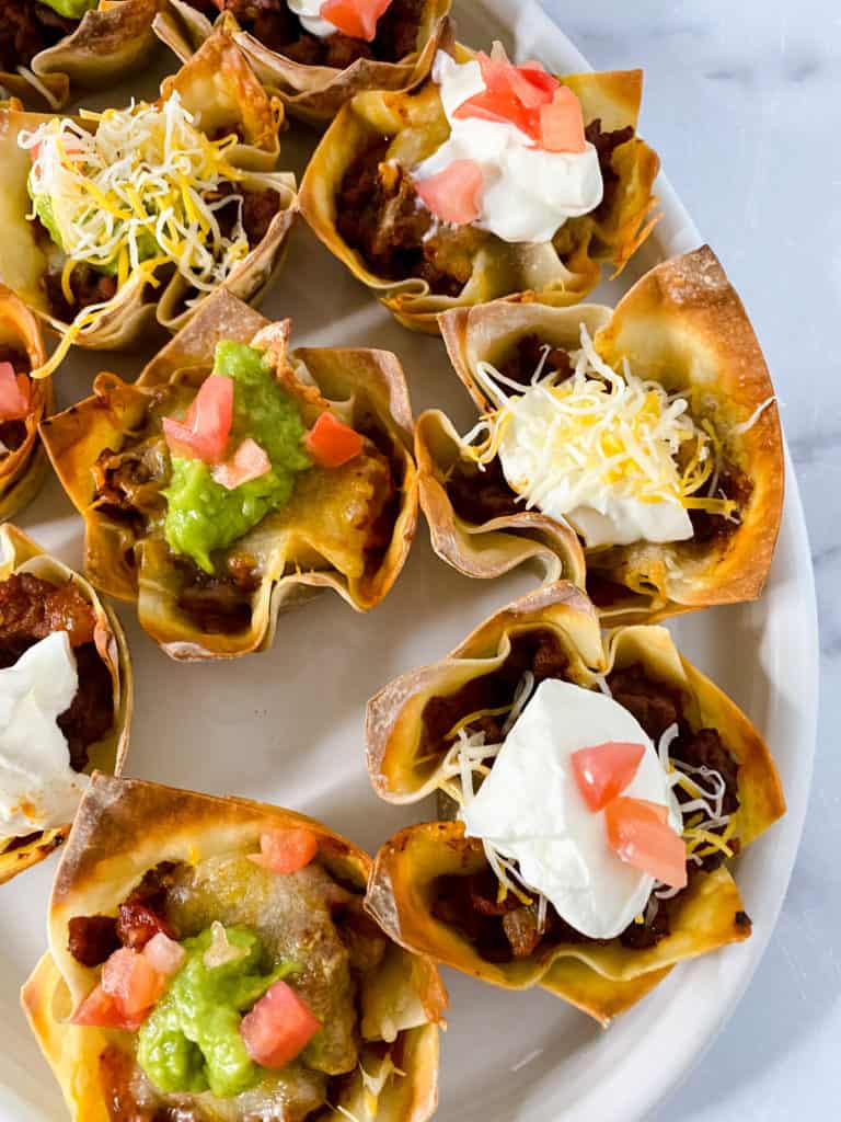 Switch things up for your next family dinner, game night or the Big Game with these yummy taco cups. They're so easy to make!