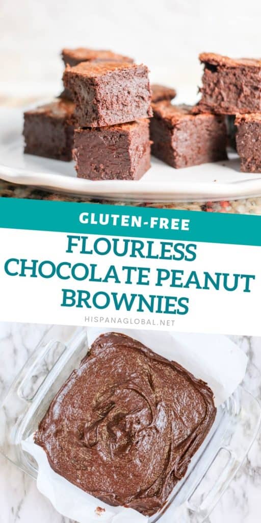 These flourless chocolate peanut butter brownies are simply the best and perfect for those who crave a fudgy, gluten-free dessert. They are ideal for Passover, too!