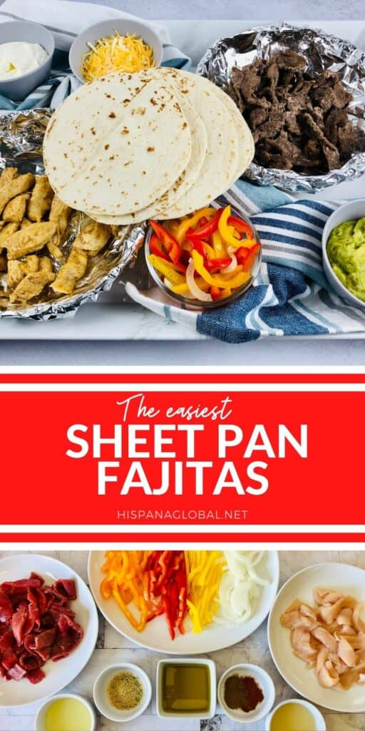 These are the easiest and best sheet pan fajitas you will ever try. They're perfect for taco Tuesday, Cinco de Mayo or any night you want a delicious meal.