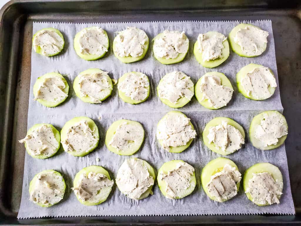 These shrimp cucumber bites are the perfect summer appetizers. Plus, they are low carb and gluten-free!