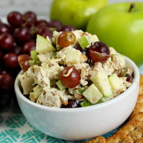 How to make the best chicken salad with apples and grapes