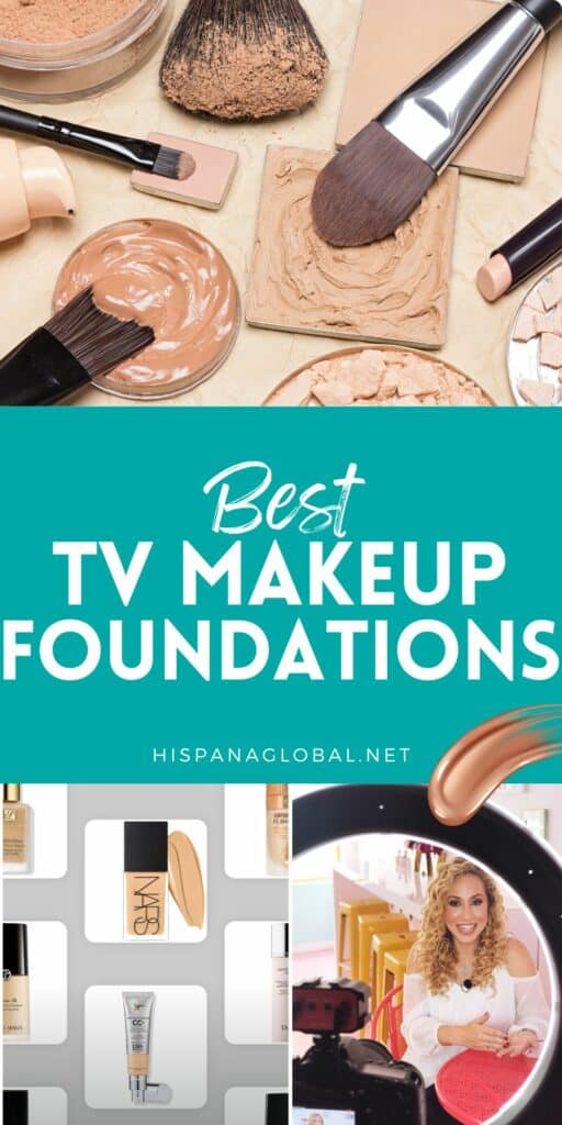 Finding a great foundation can be a challenge. Here are the best foundations for TV makeup so your skin looks flawless on camera.