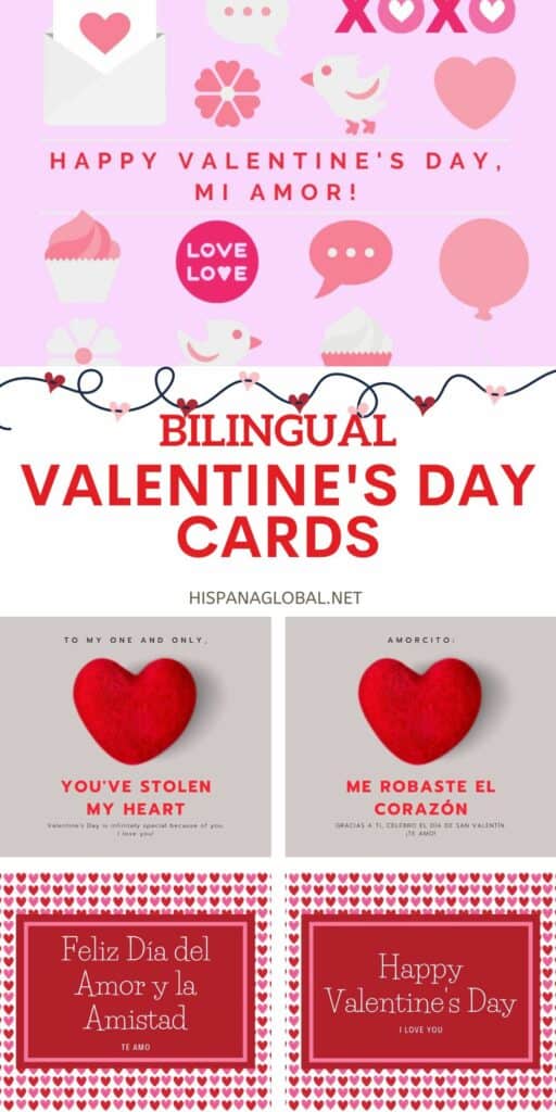 Love deserves to be celebrated in any language. Get your free bilingual Valentine's Day cards that you can print and share in English and Spanish.